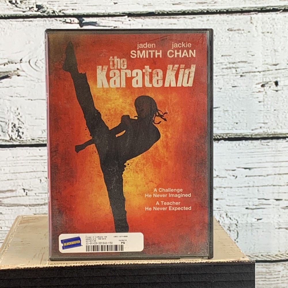 The Karate Kid (DVD, 2010) Jackie Chan, Jaden Smith, Taraji P Henson Blockbuster